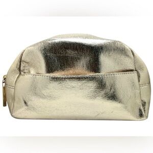 Lancome Gold Cosmetic Bag